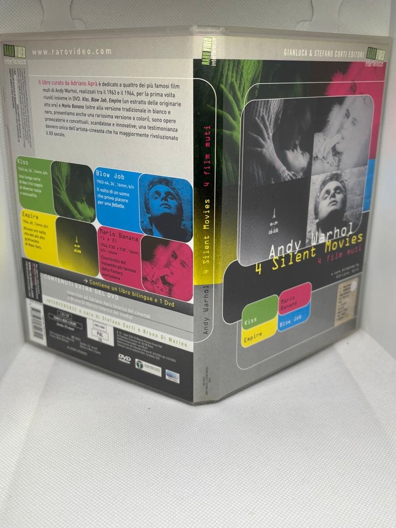 ① DVD アンディー・ウォーホル 4つのサイレント映画