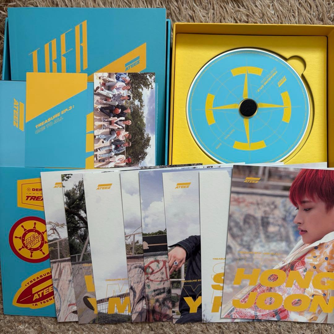 ATEEZ TREASURE EP.3:ONE TO ALL 2種セット