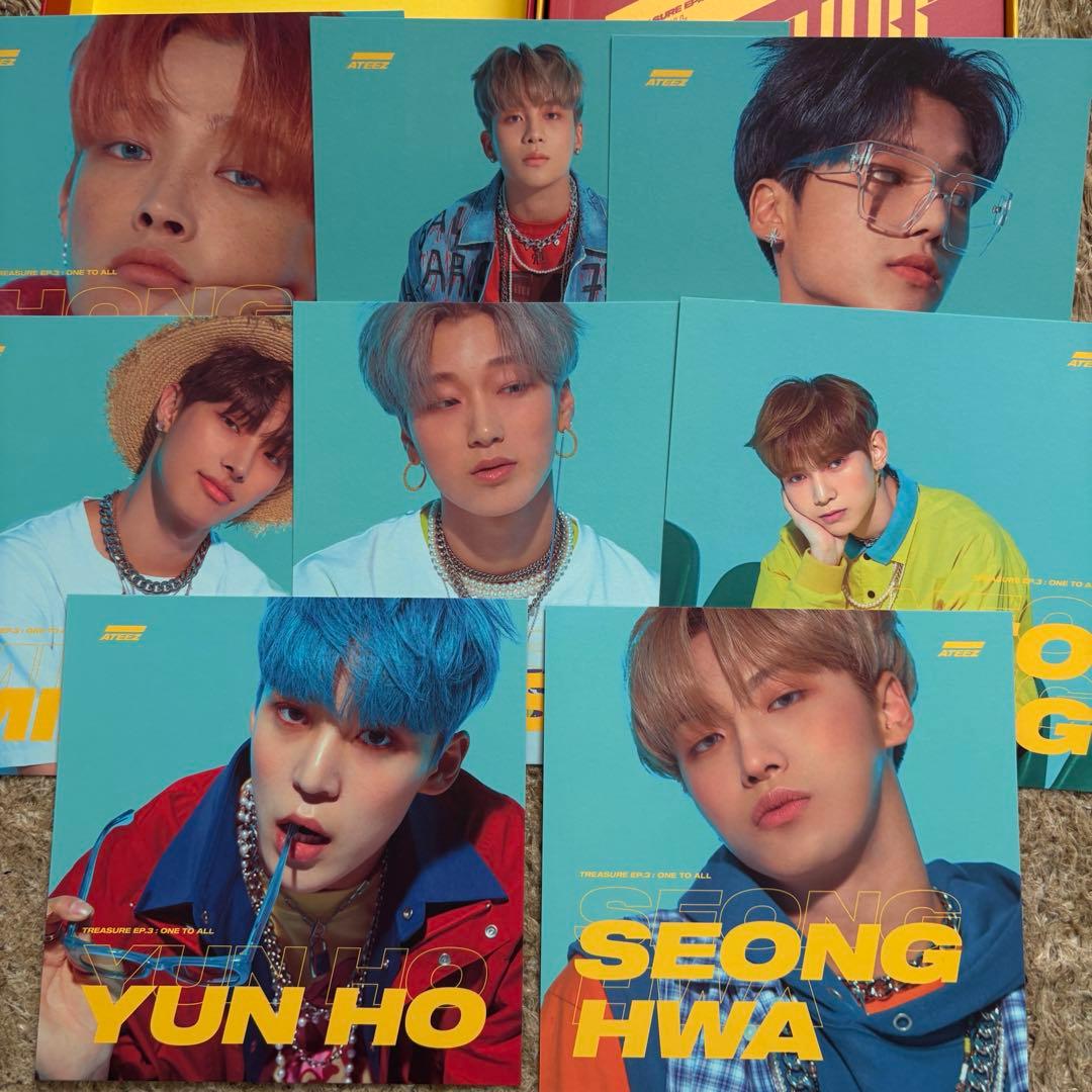 ATEEZ TREASURE EP.3:ONE TO ALL 2種セット