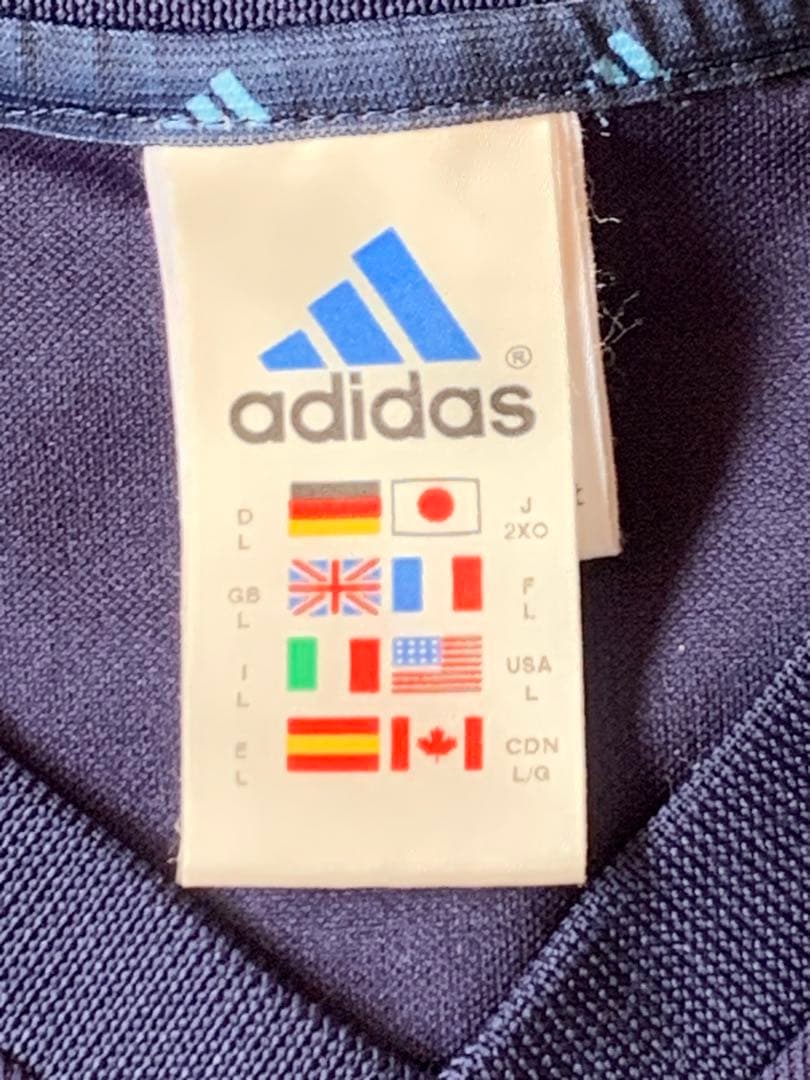 2002 アルゼンチン代表 2nd サッカーシャツ adidas 日韓W杯