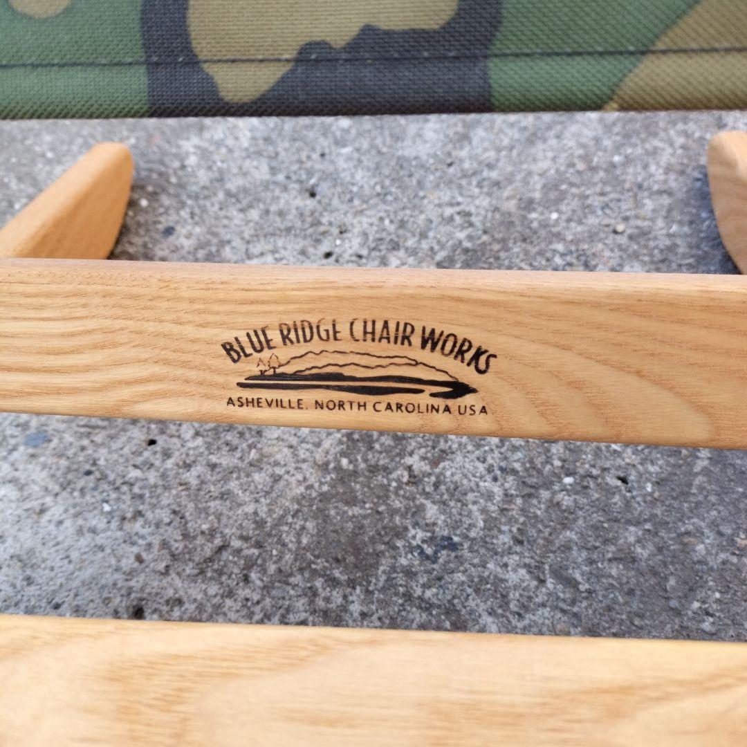 BLUE RIDGE CHAIR WORKS 迷彩限定カラー ローチェア