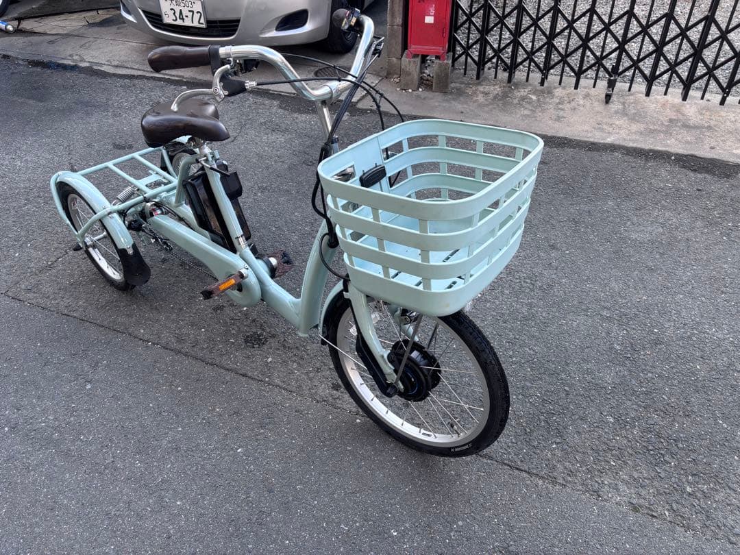 綺麗BRIDGESTONE 電動アシスト三輪車 RAKUTTO WAGON
