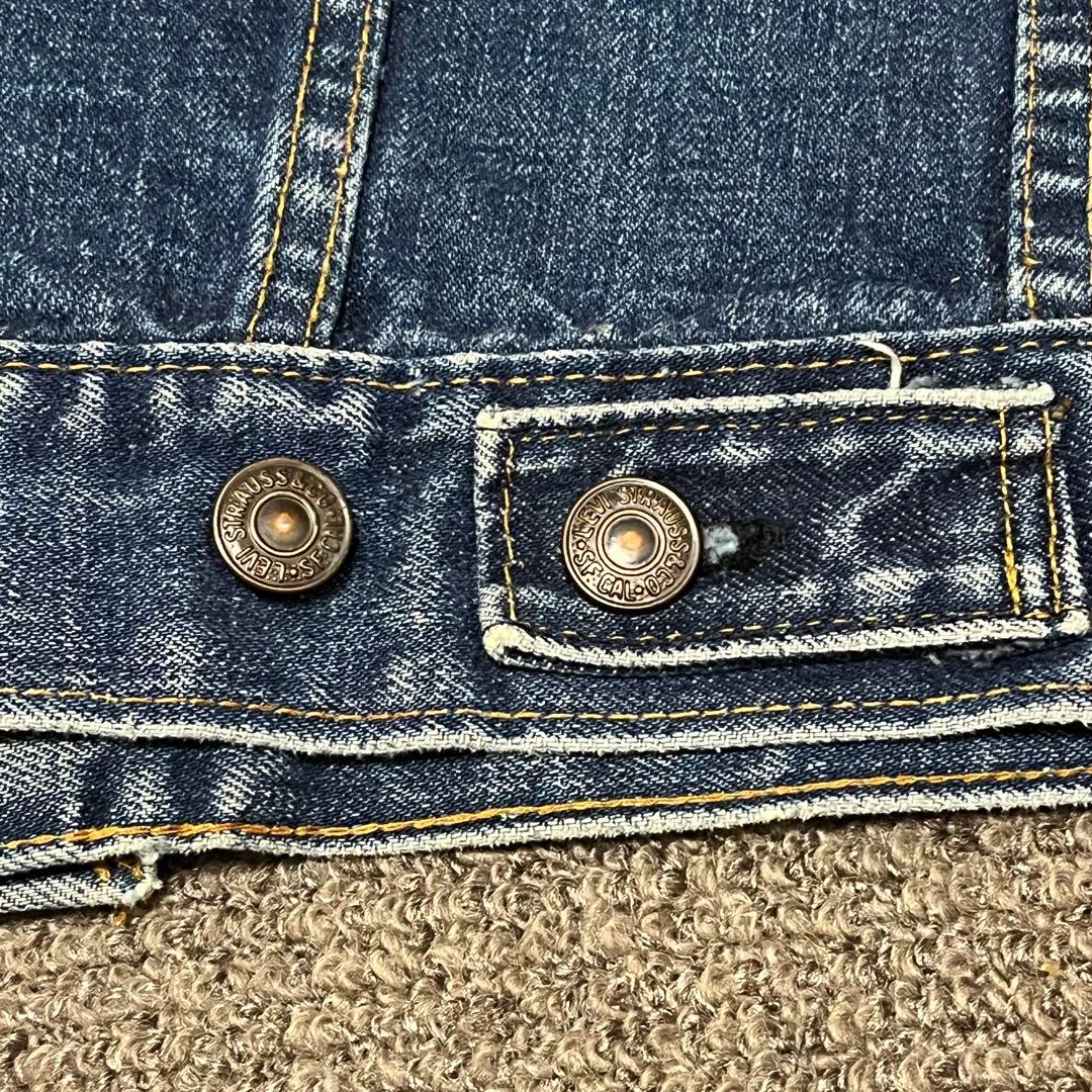良カラー70s Levi’s 70505 small e ケアタグ38