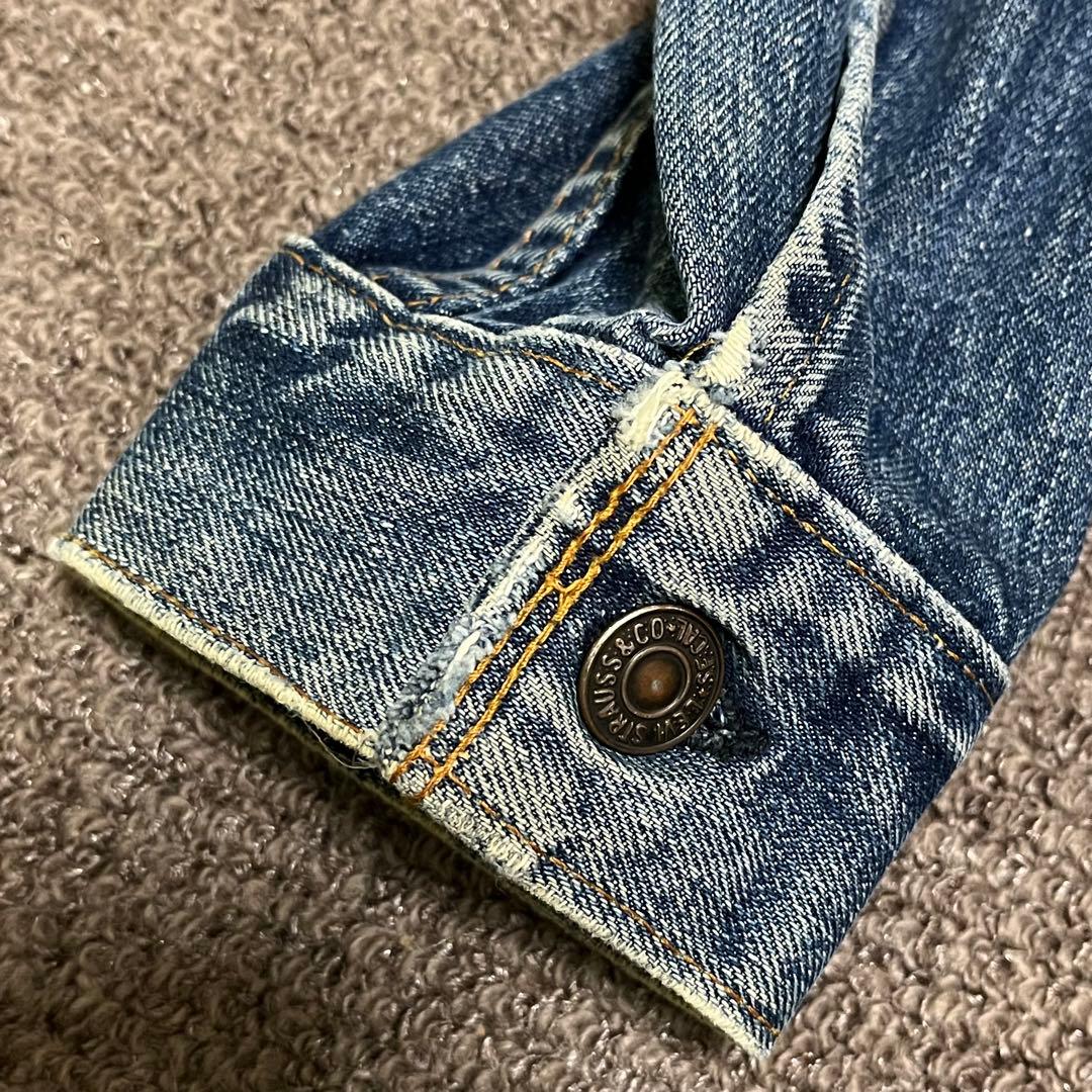 良カラー70s Levi’s 70505 small e ケアタグ38