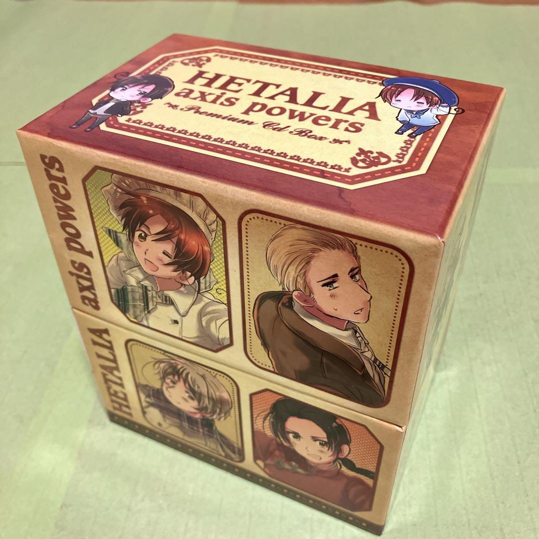 ヘタリア Axis Powers キャラクターCD8枚、BOXセット