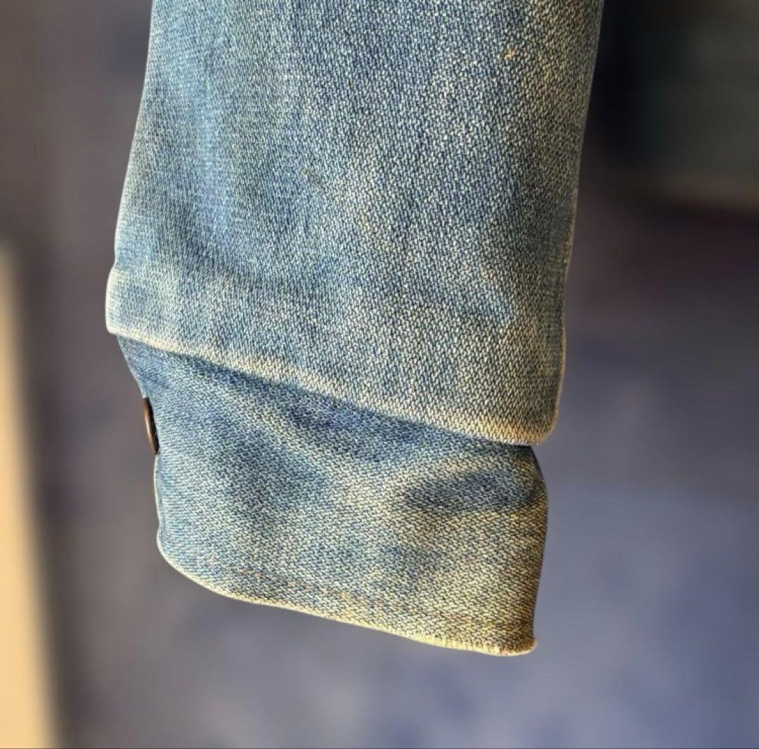 Wrangler 襟コーデュロイ 裏ブランケット デニムジャケット
