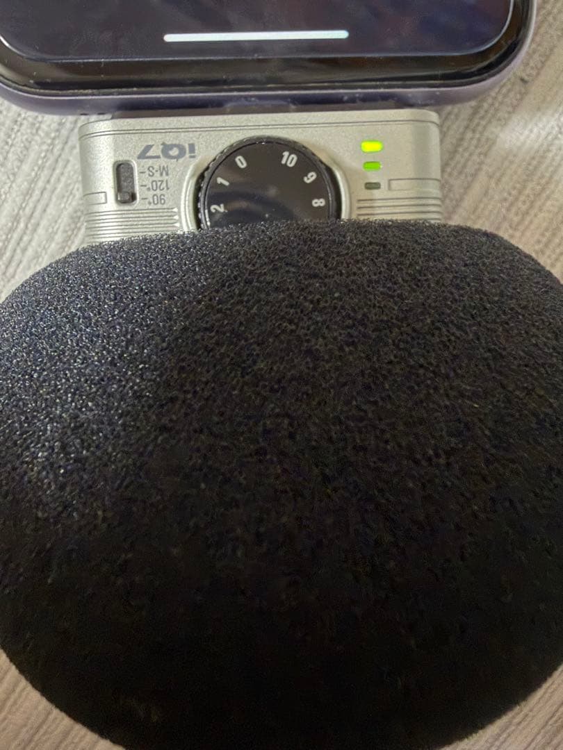 zoom iQ7 iPhone接続マイク