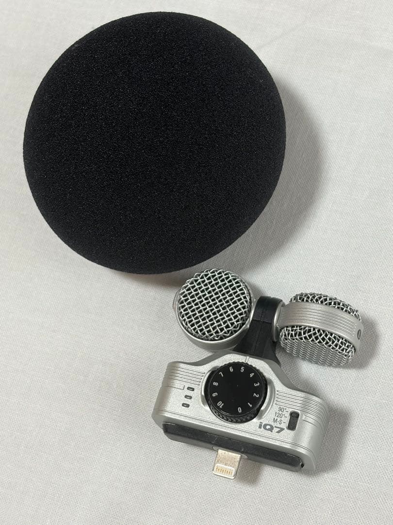 zoom iQ7 iPhone接続マイク