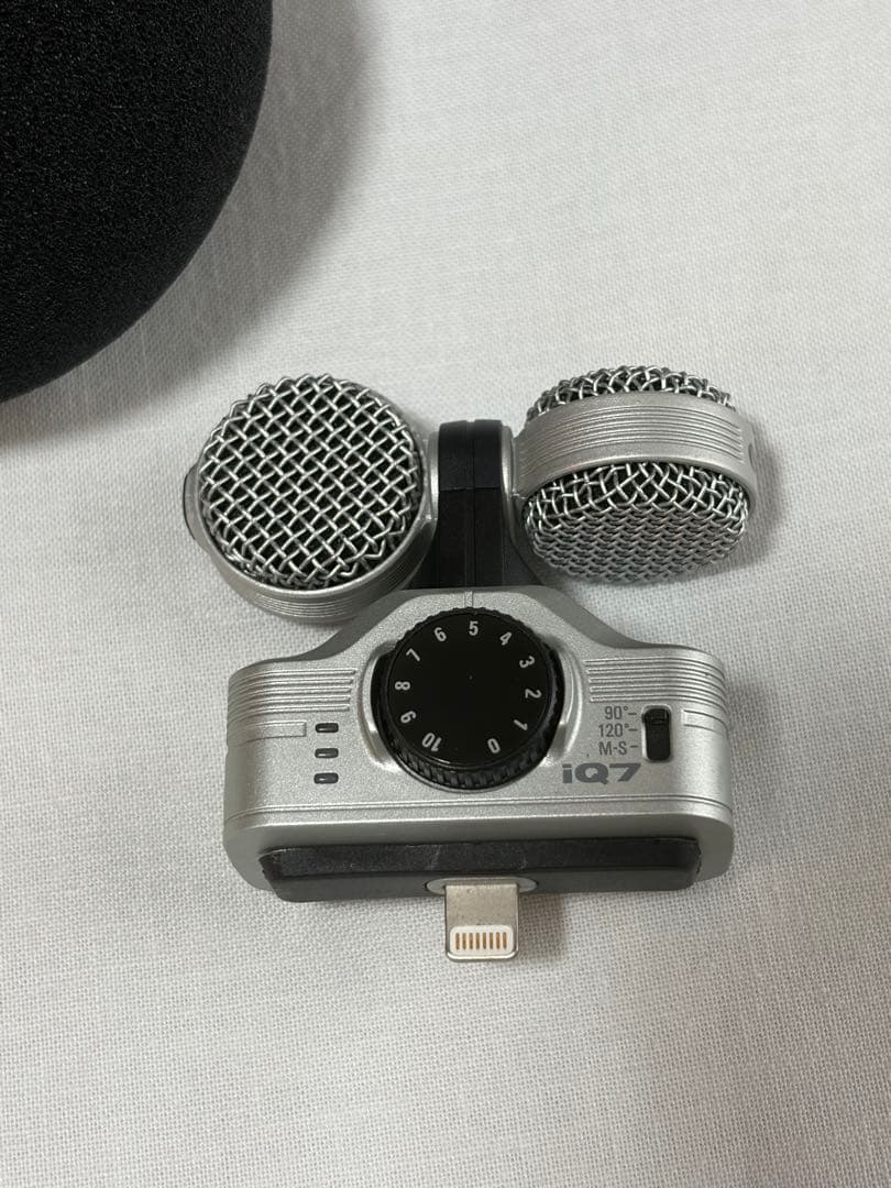 zoom iQ7 iPhone接続マイク