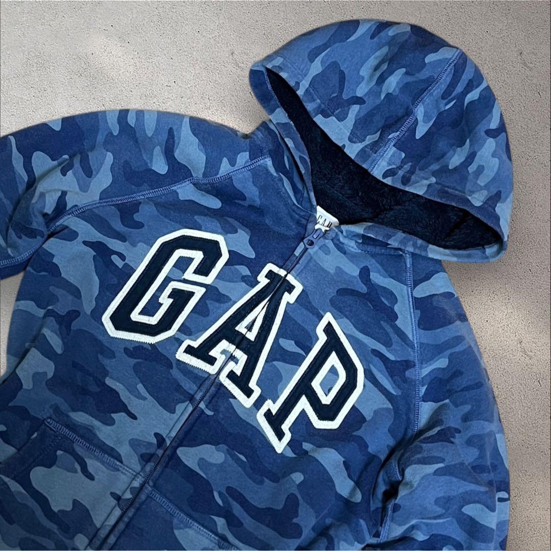 チャオ様、00s old GAP ジップパーカー　カモフラ　平成ギャル　y2k
