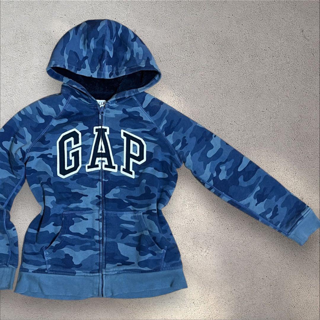 チャオ様、00s old GAP ジップパーカー　カモフラ　平成ギャル　y2k