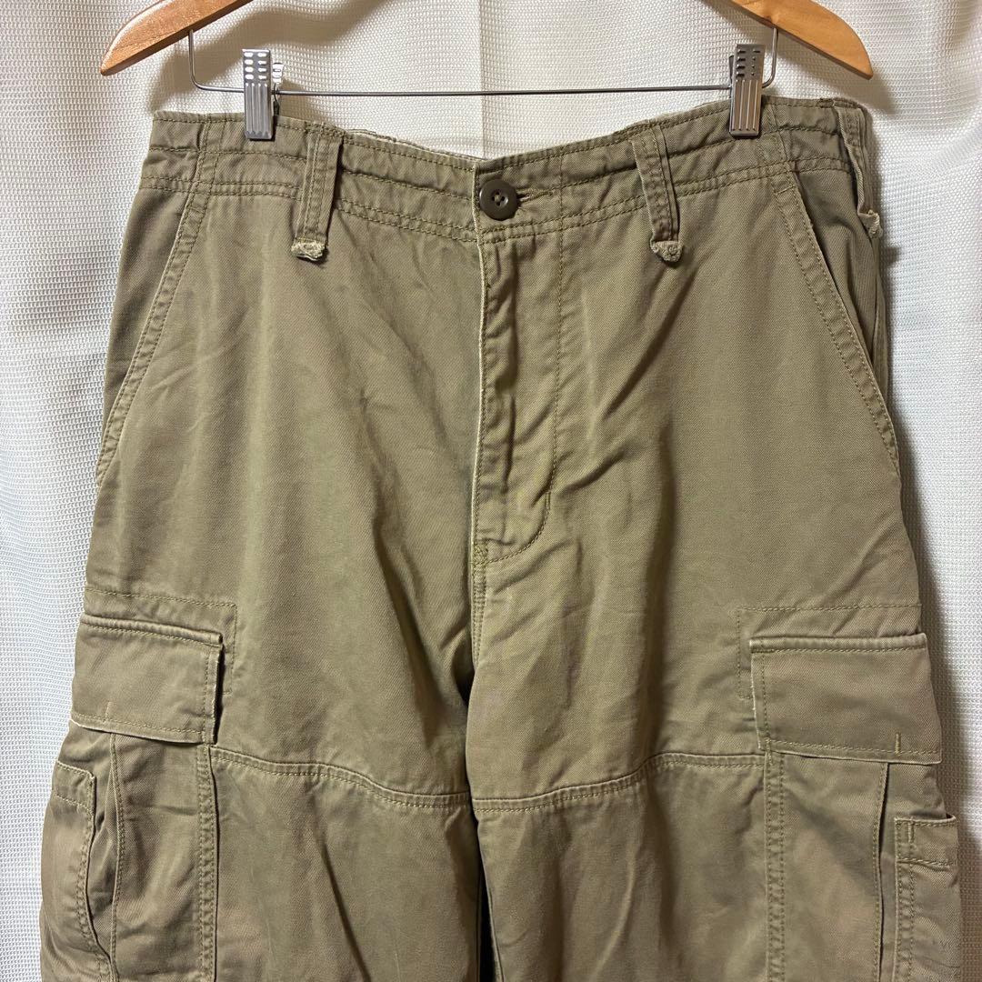 Levi’s ワイドカーゴパンツ 34インチ ゴールデンサイズ 裾ドローコード