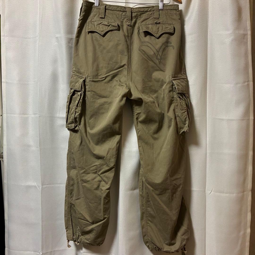 Levi’s ワイドカーゴパンツ 34インチ ゴールデンサイズ 裾ドローコード
