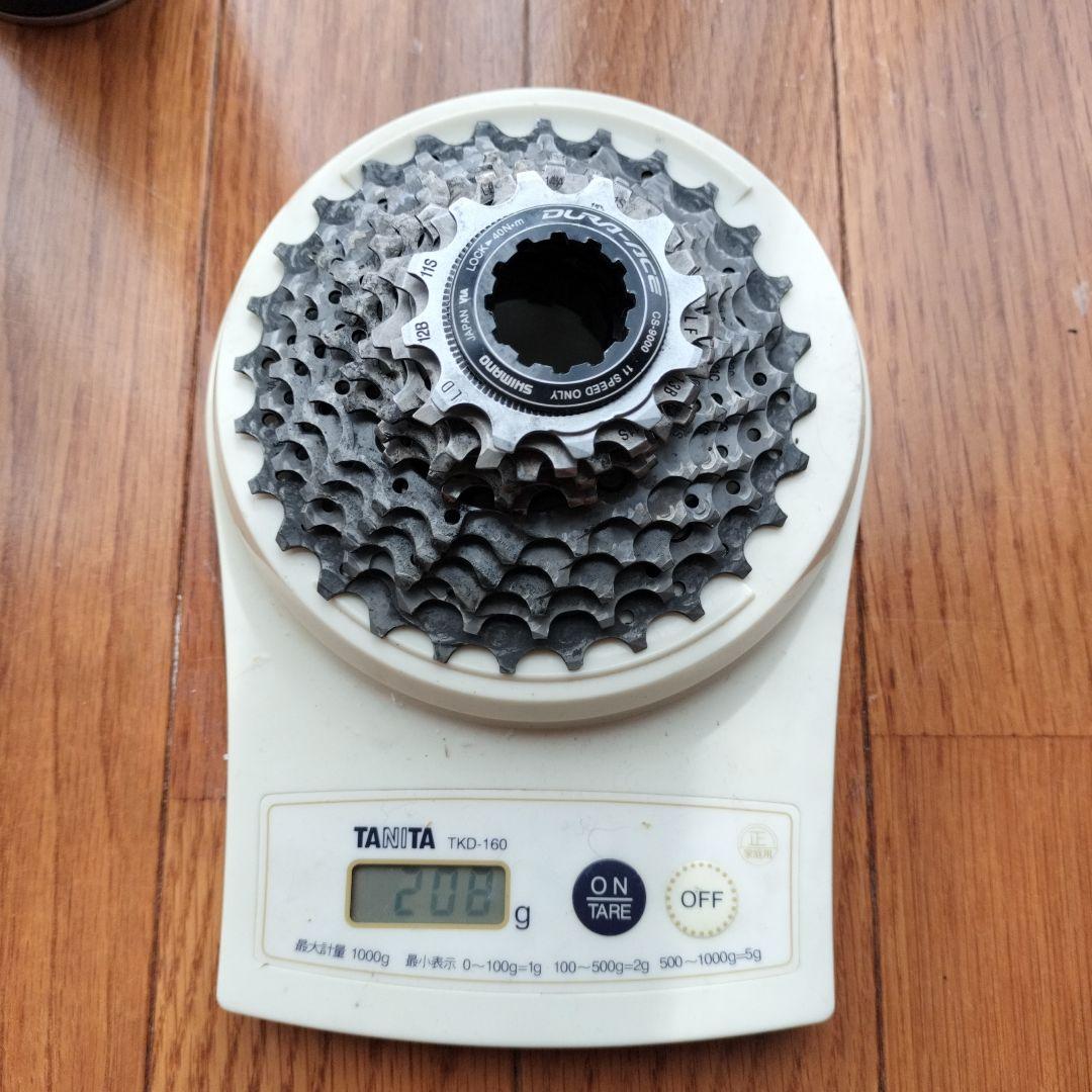 DURA-ACE CS-9000 11速 スプロケット 208g