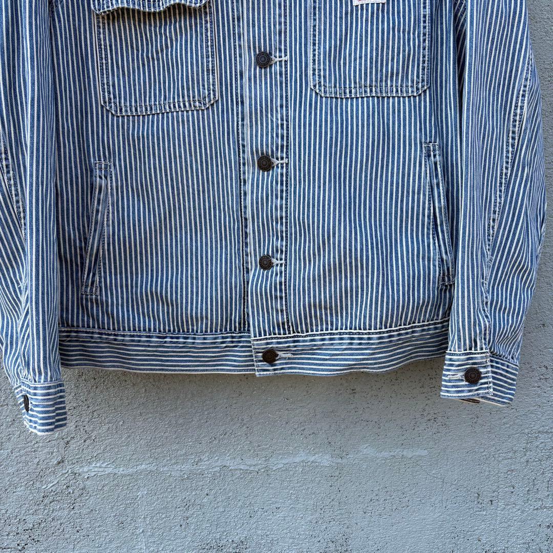 T*り様 Levi'sトラッカージャケット ヒッコリー デニムジャケット