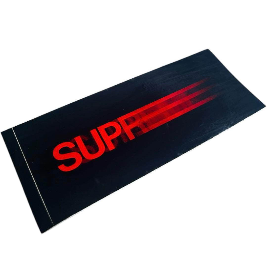 Supreme Motion Logo Sticker ステッカー ブラック