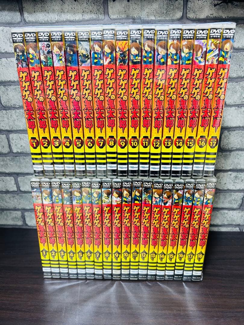 ゲゲゲの鬼太郎 5期 DVD 第一夜 第二夜 全35巻 全巻セット