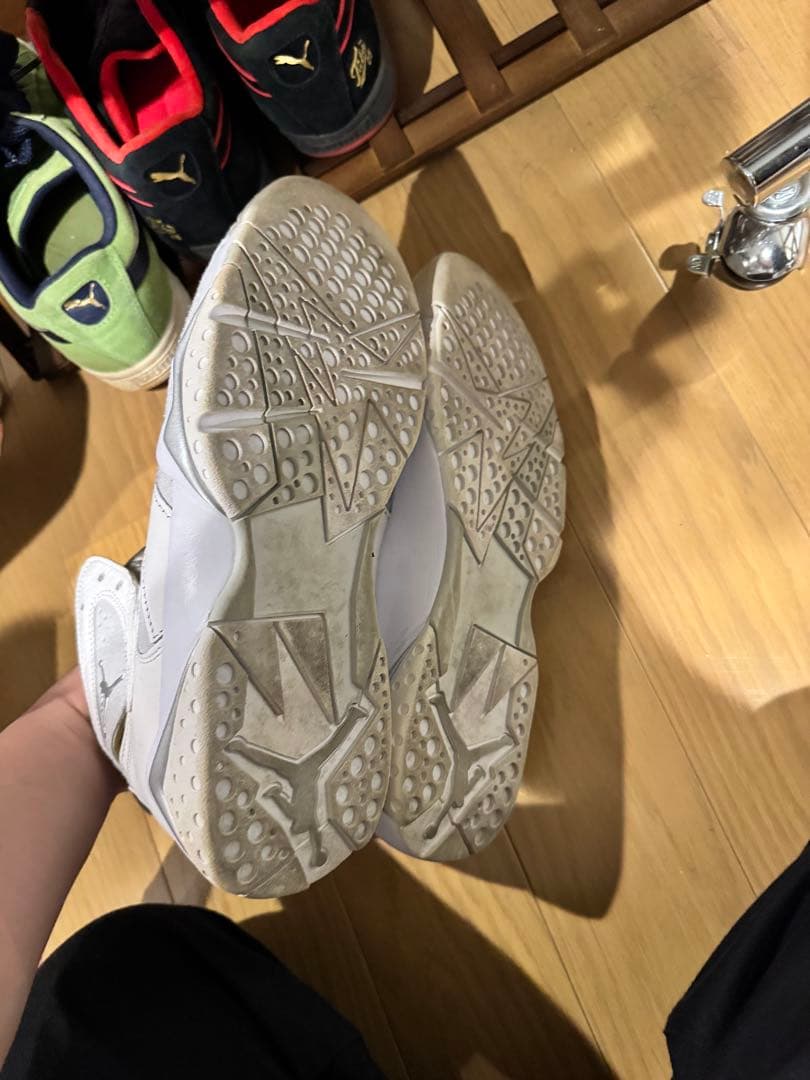 d*k様 Nike Air Jordan 7 Retro \"Pure Plati