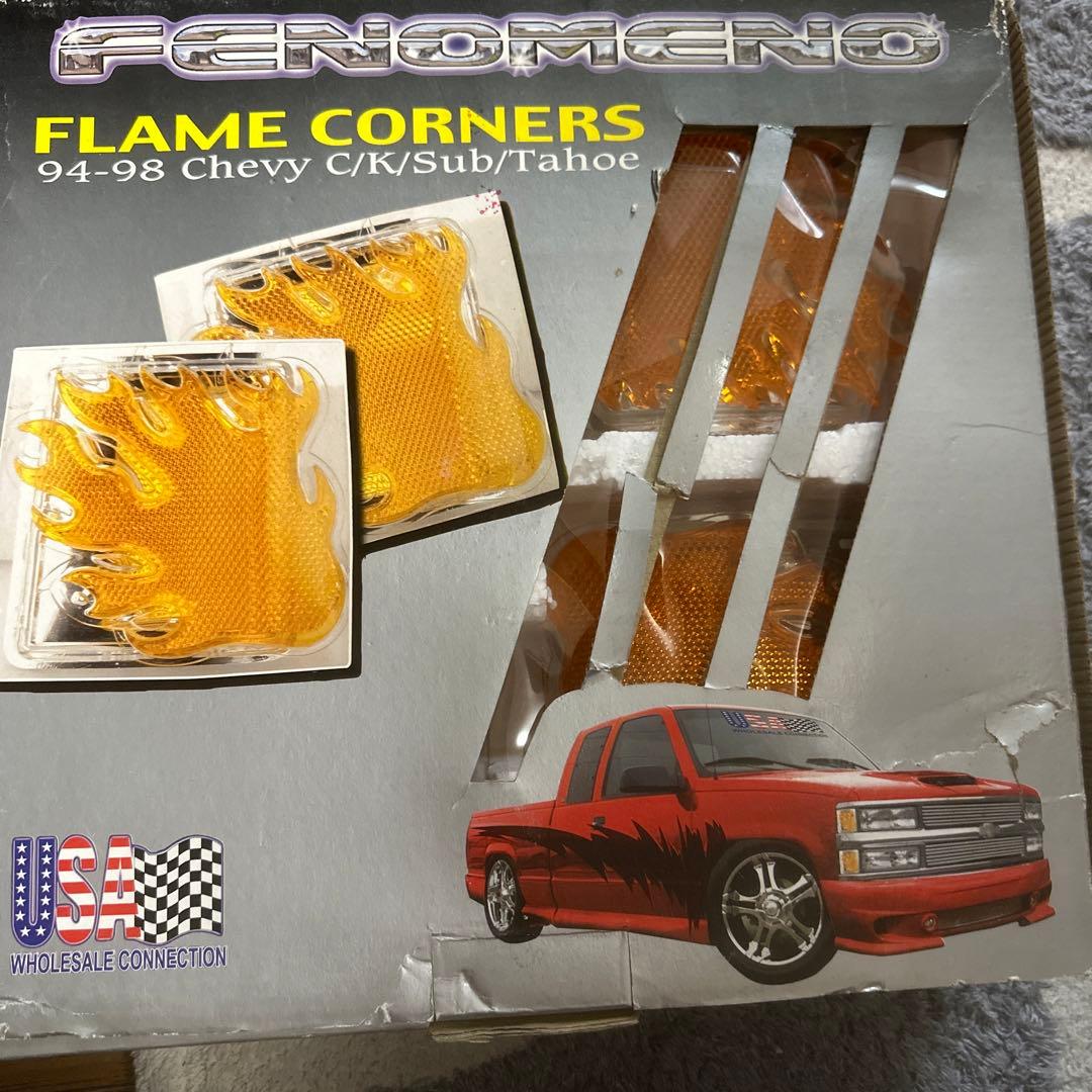 希少　c1500 ファイヤーコーナーレンズ新品未使用　サバーバン　タホ　当時物
