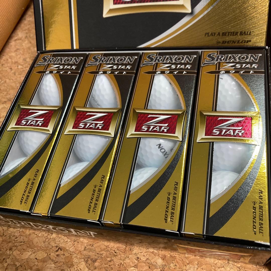 新品未使用　z star ゴルフボール　スリクソン　SRIXON