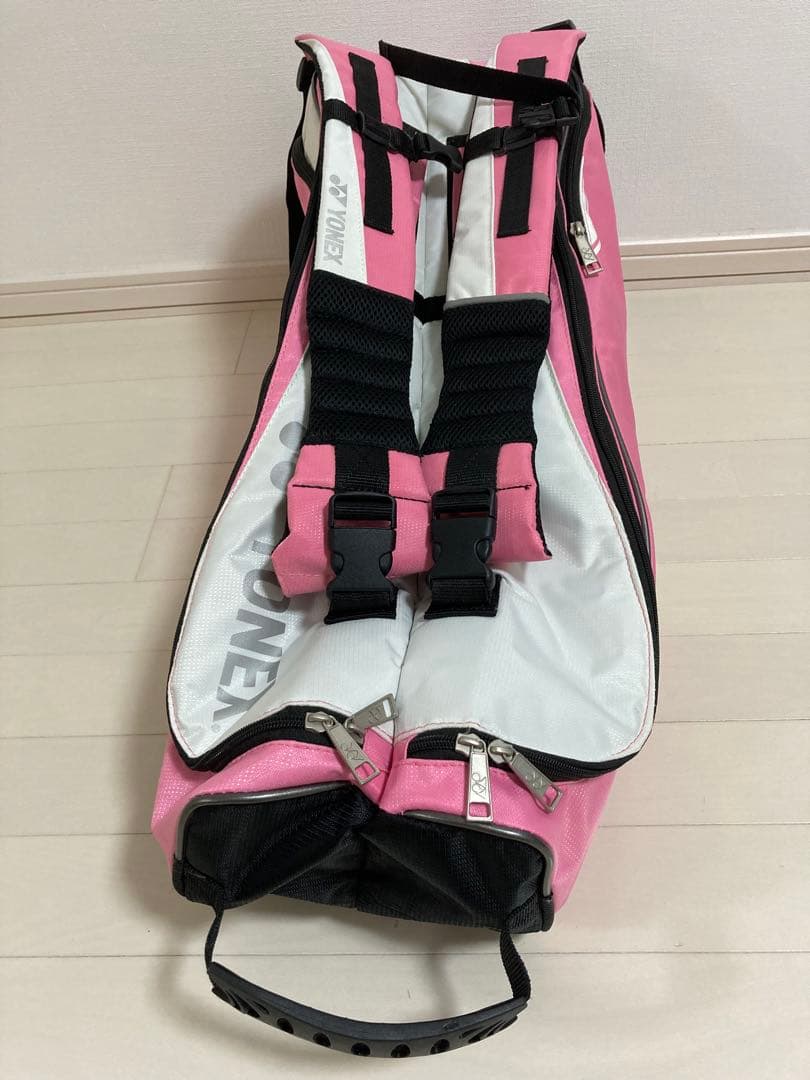 YONEX バドミントンバッグ ピンク　ラケットバッグ　テニス