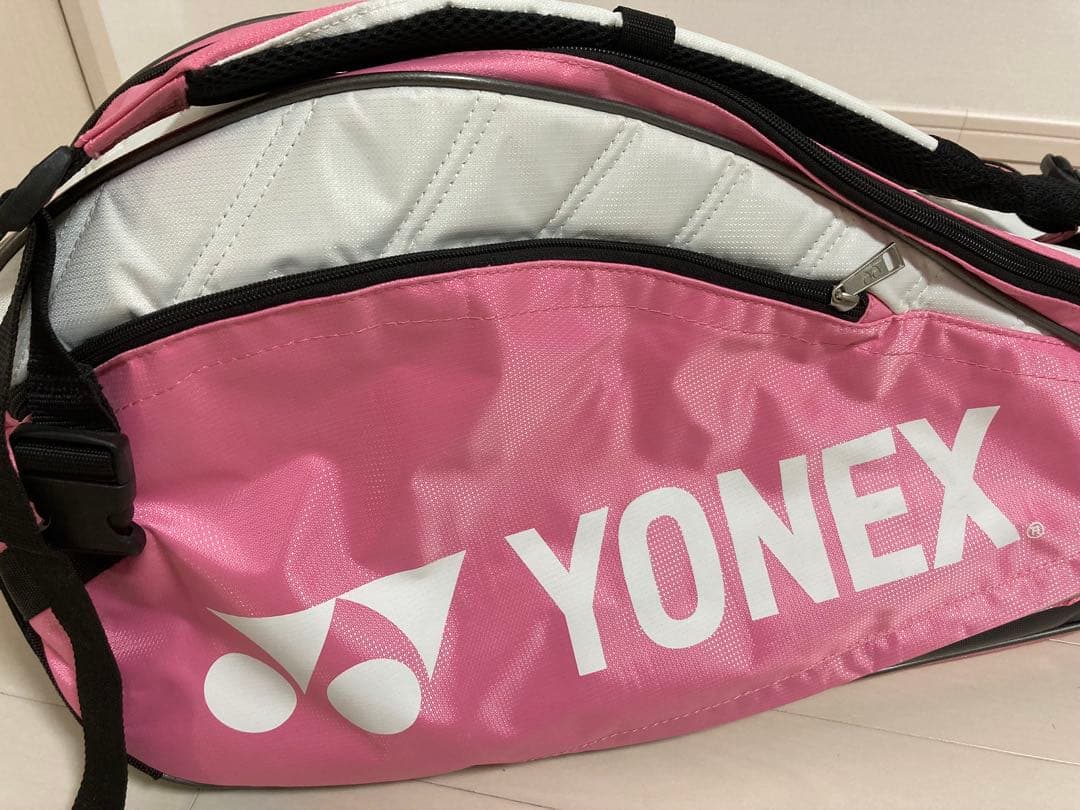 YONEX バドミントンバッグ ピンク　ラケットバッグ　テニス