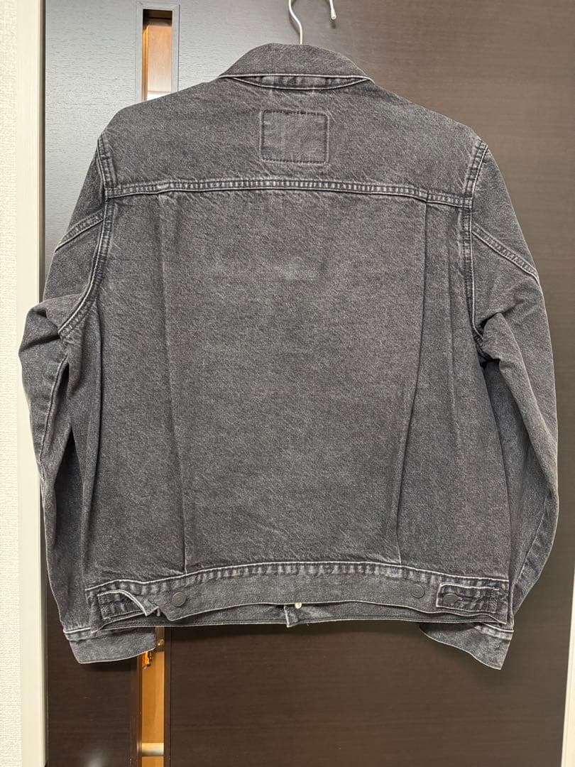 Levi's ブラック デニムジャケット M 先染め　新品未使用