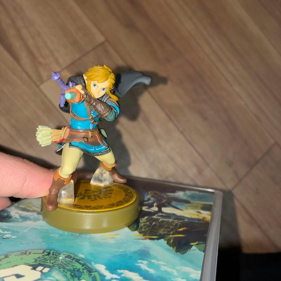 ゼルダの伝説ティアーズ オブ ザ キングダム ブレワイ コントローラー アミーボ