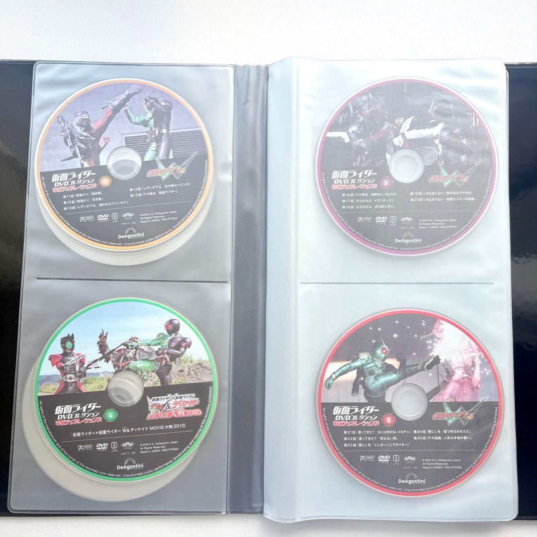 仮面ライダー 平成ジェネレーションズ 試験販売版 1〜6巻シール、DVD図鑑付