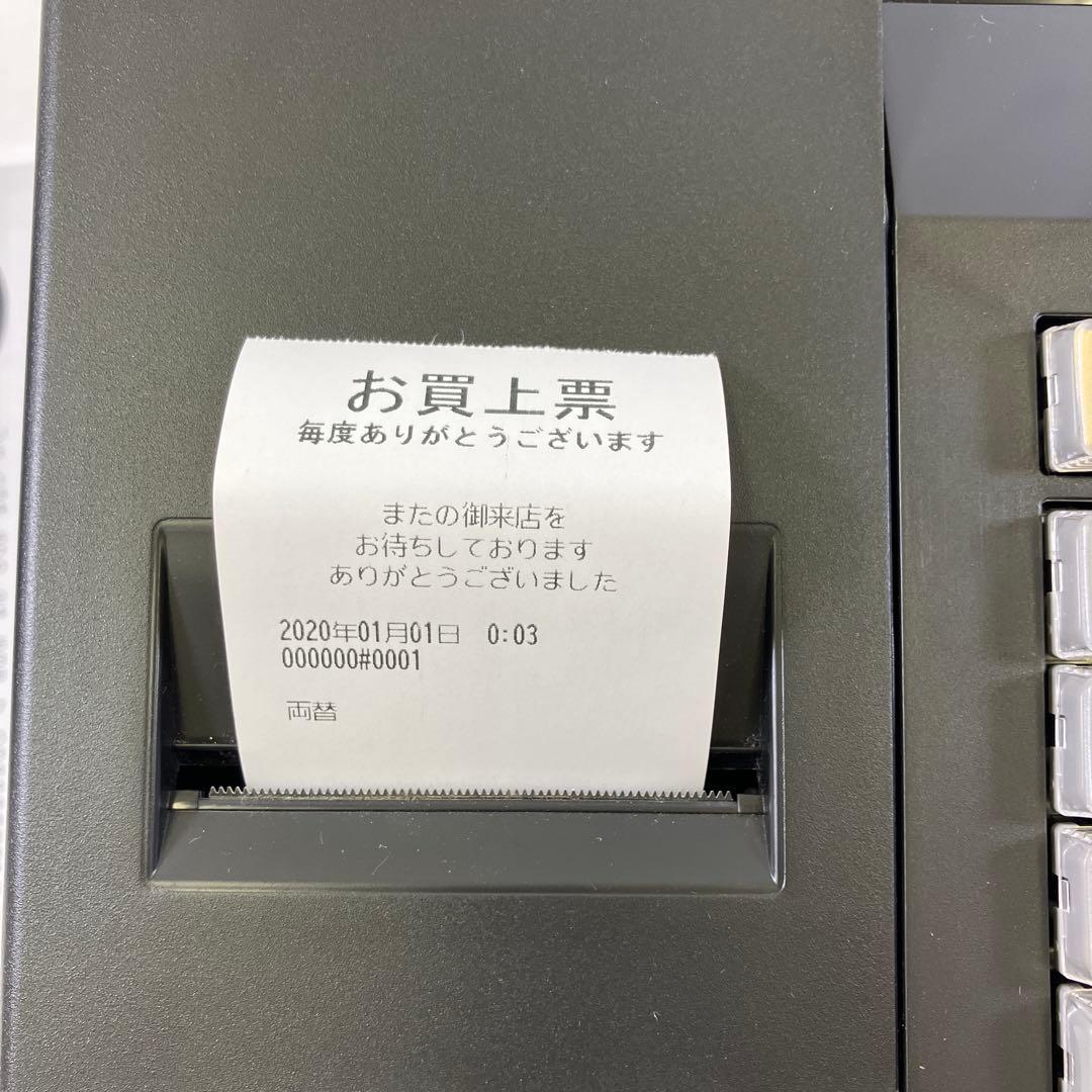 【使用感少】 SHARP シャープ 電子レジスタ XE-A147 ロール紙付き