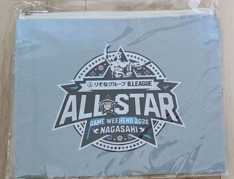 B.LEAGUE ALLSTAR ロゴ入り キャンバスポーチ
