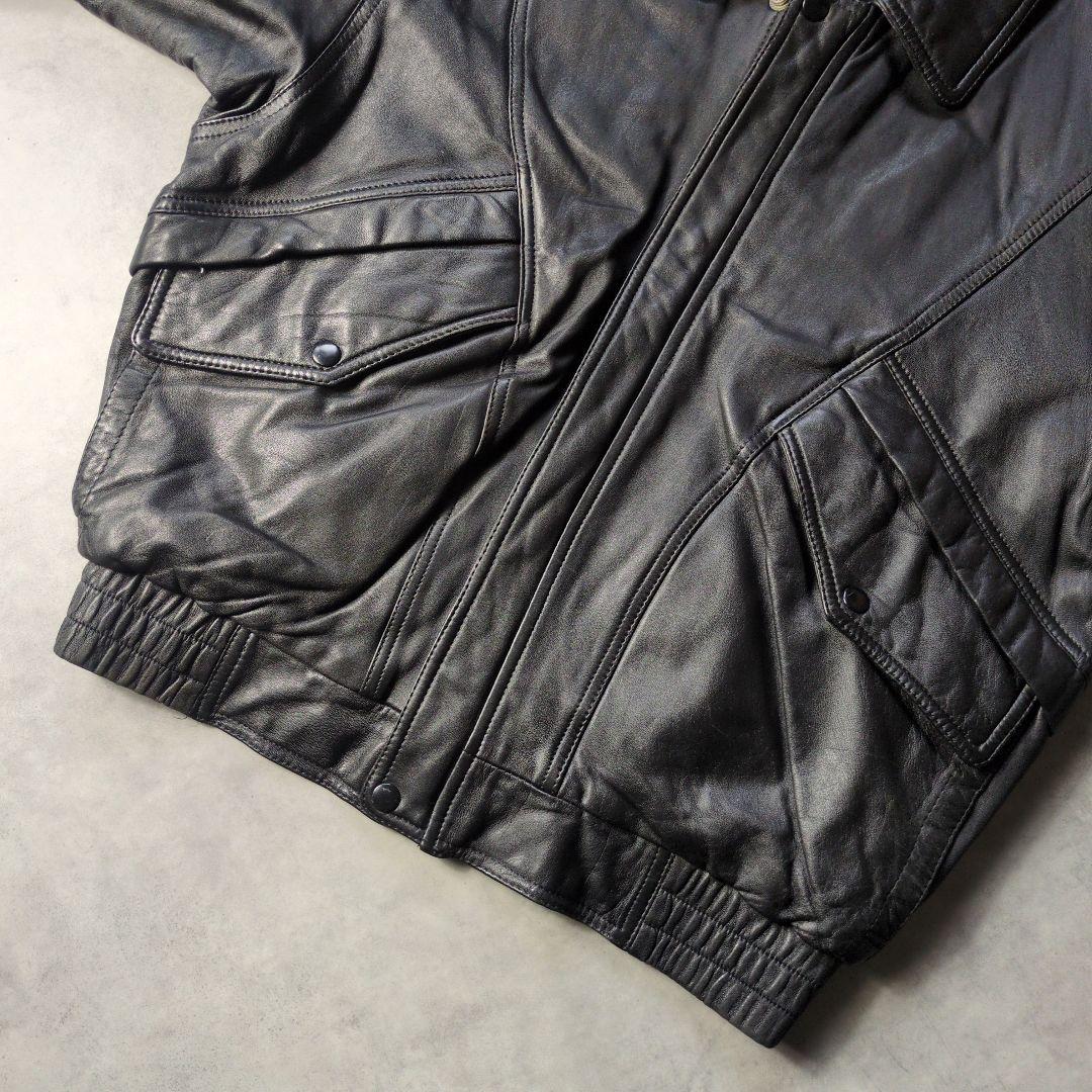 最終価格 90s A-2 Type shee leather Jacket