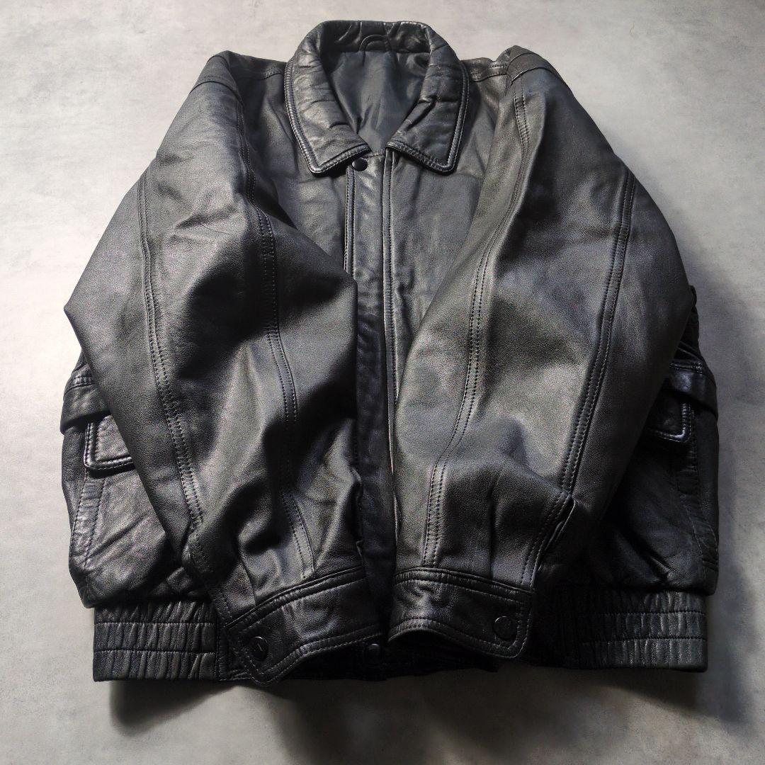 最終価格 90s A-2 Type shee leather Jacket