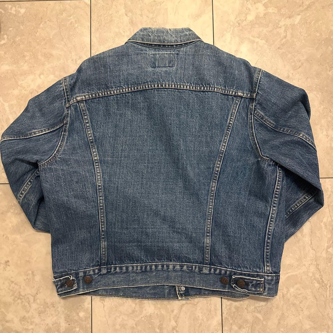 70s Levi's 70505 4thデニムジャケット布ケアタグ