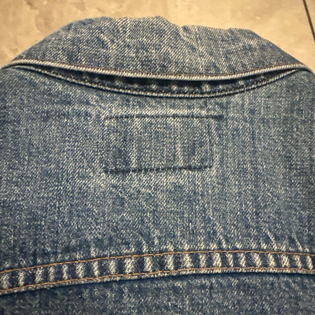 70s Levi's 70505 4thデニムジャケット布ケアタグ