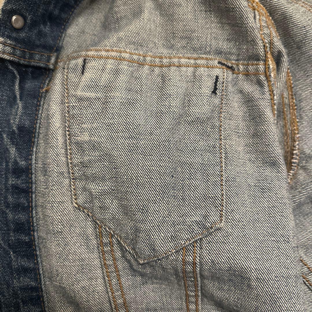 70s Levi's 70505 4thデニムジャケット布ケアタグ