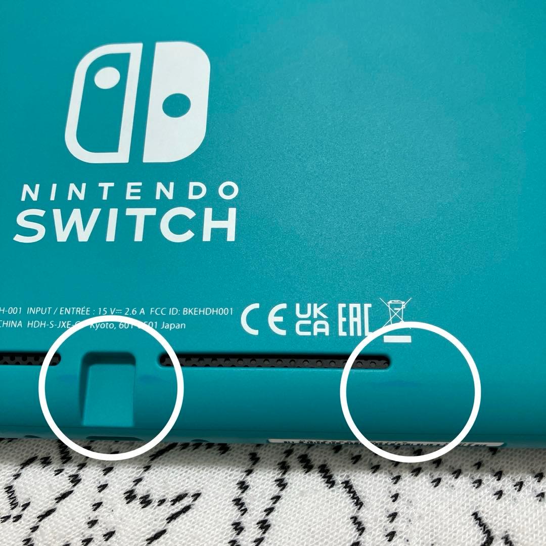 w*8様 Nintendo Switch Light 本体　ターコイズブルー