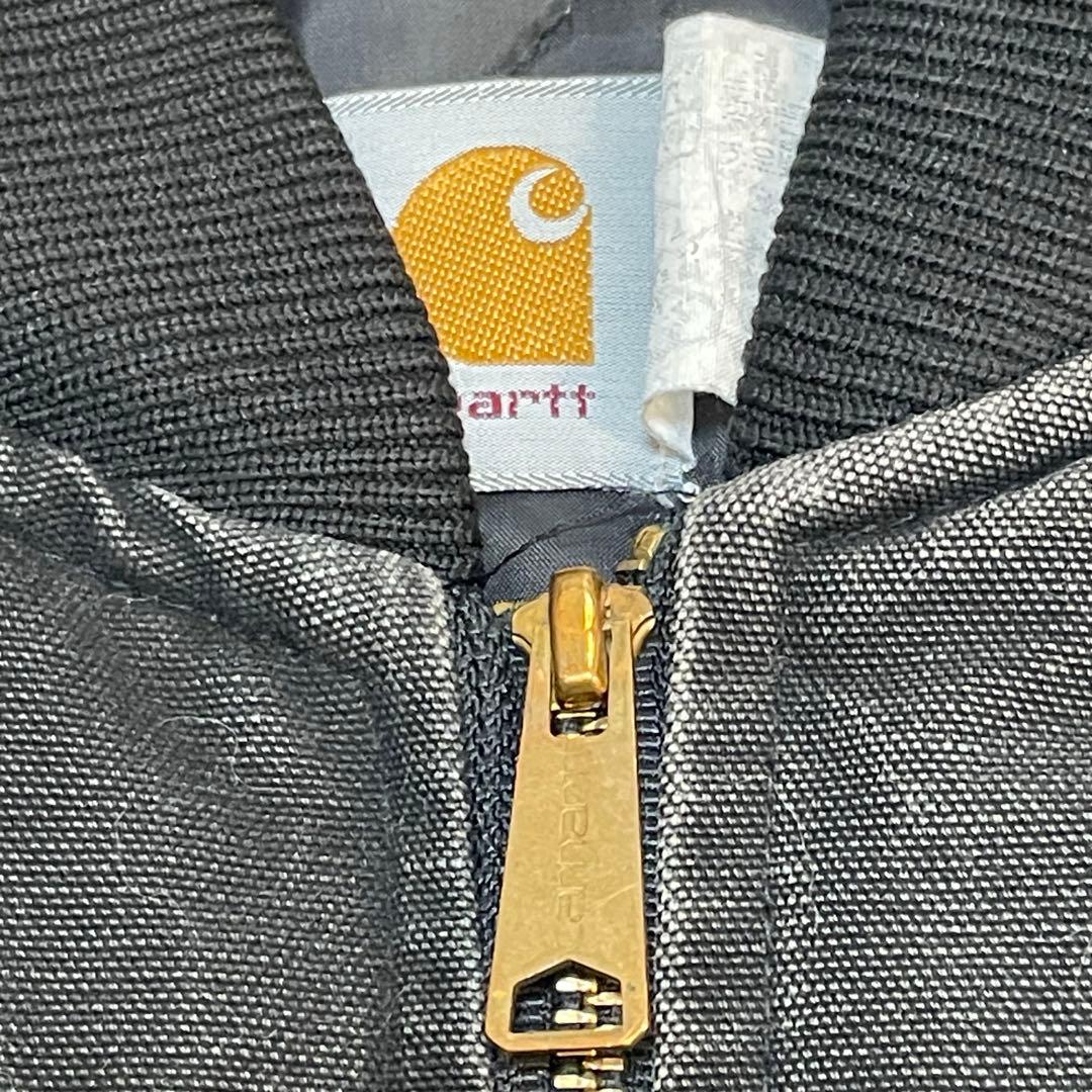 90s Carhartt USA製 ダックベスト ブラック 星タグ 腰ゴム L