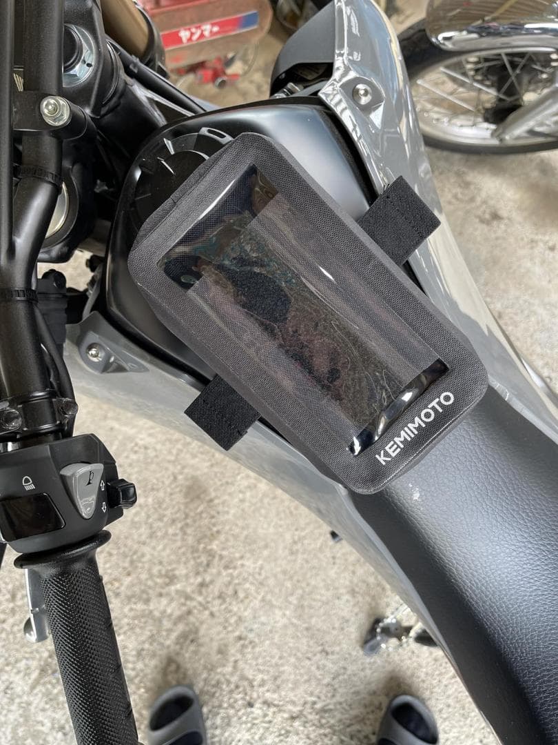 KEMIMOTO タンクバッグ 防水 バイク スマホ マグネット 磁石 タンクバ