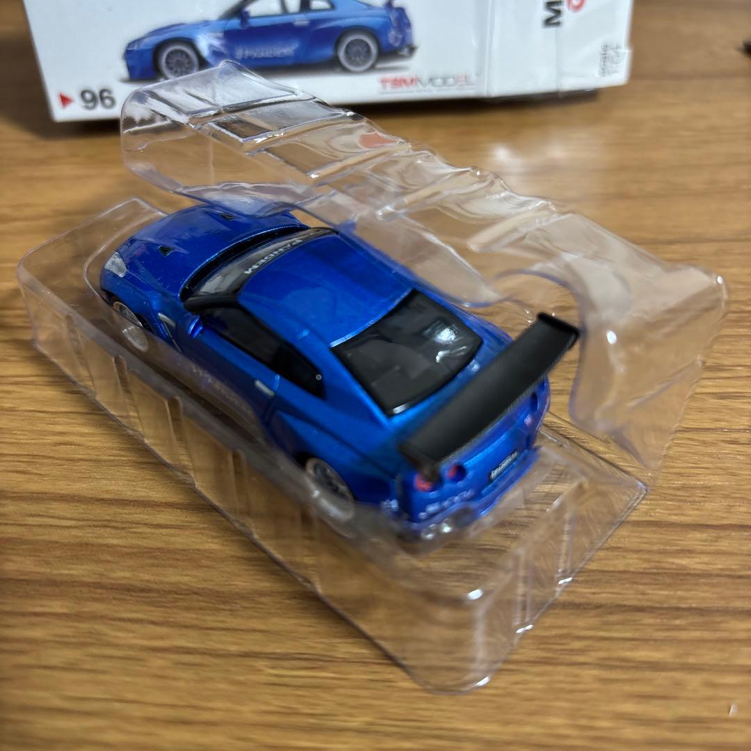 MINIGT Pandem Nissan GT-R R35 メタリックブルー