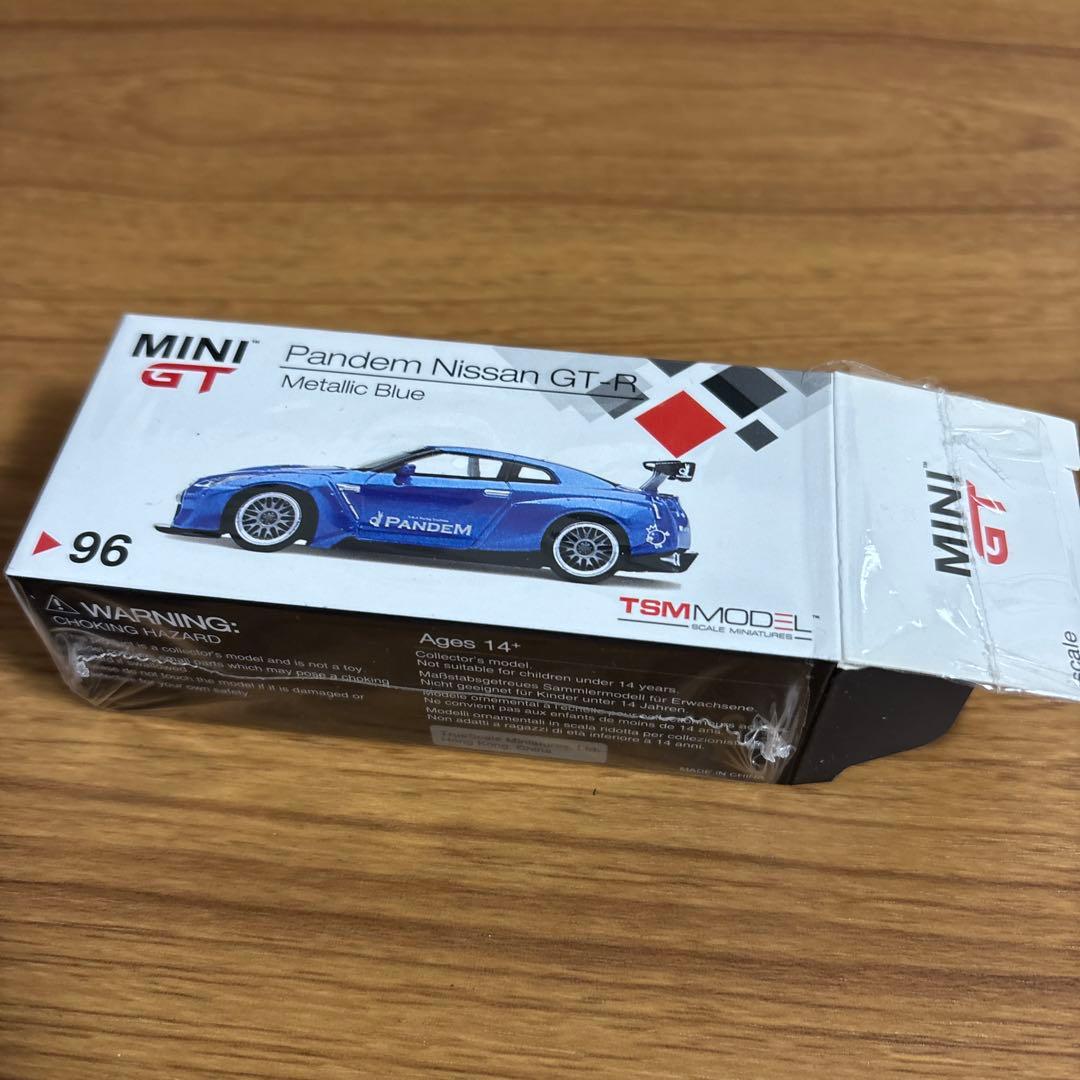 MINIGT Pandem Nissan GT-R R35 メタリックブルー