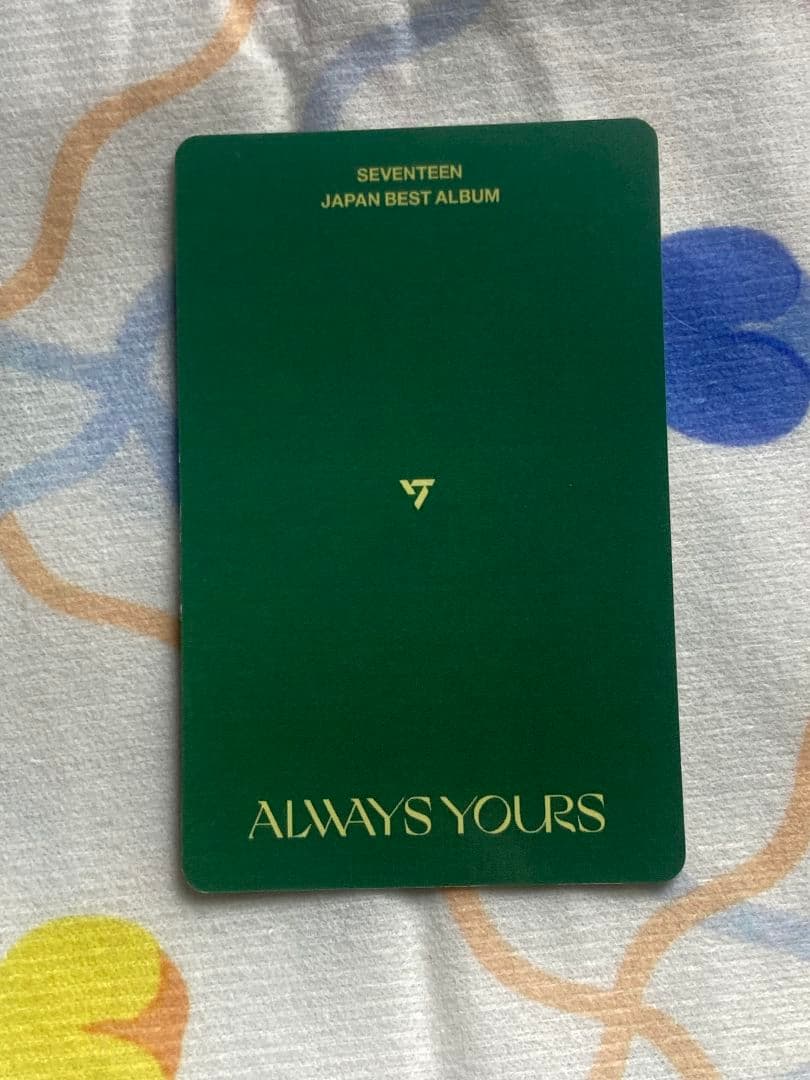 seventeen ジョンハン ALWAYS YOURS C盤 東京 トレカ
