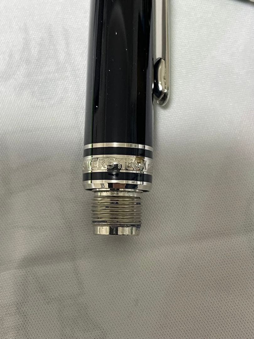 MONT BLANC ローラーボールペン 黒 リフィル付き