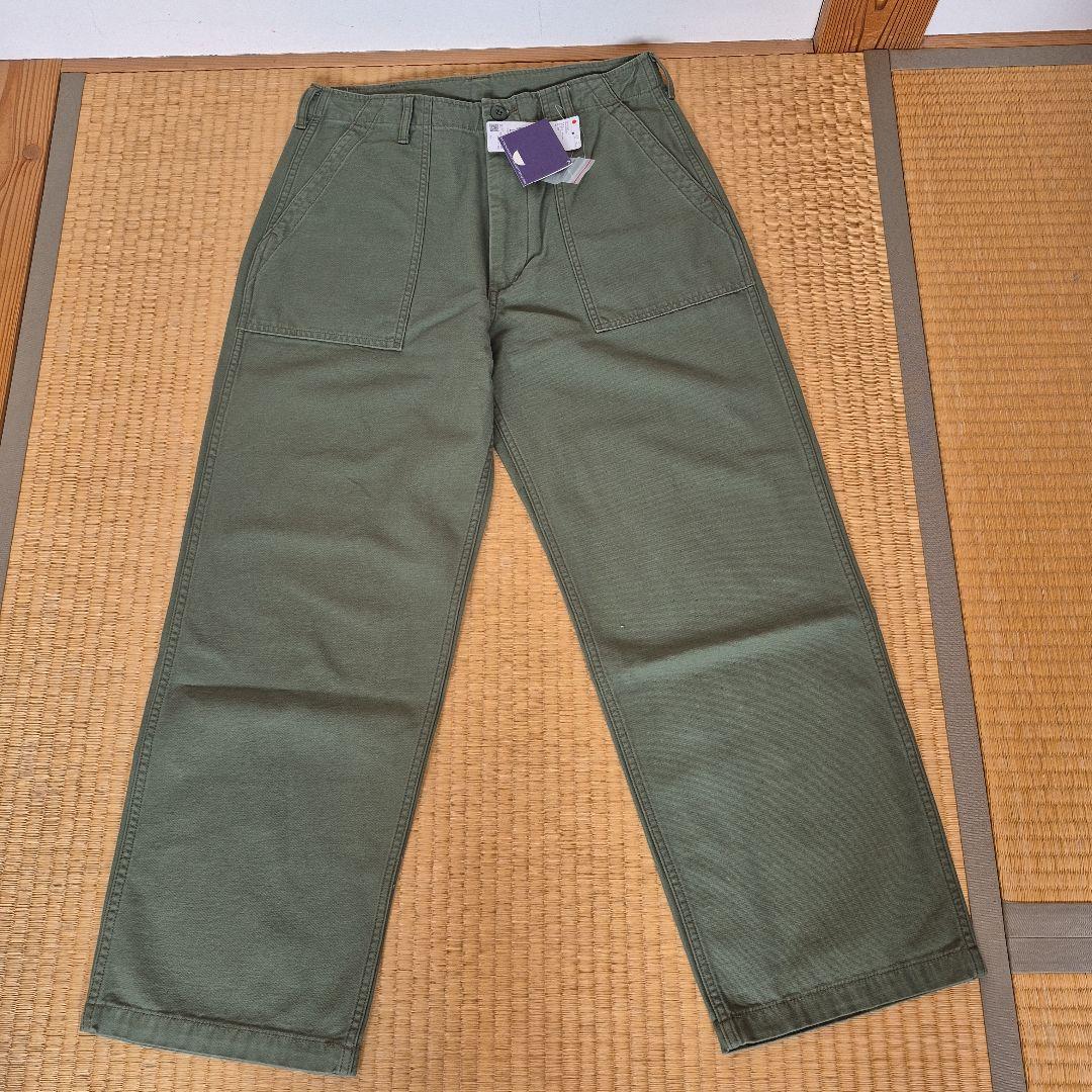 ​【新品タグ付】GUNG HO ガンホー ベイカーパンツ Lサイズ オリーブ