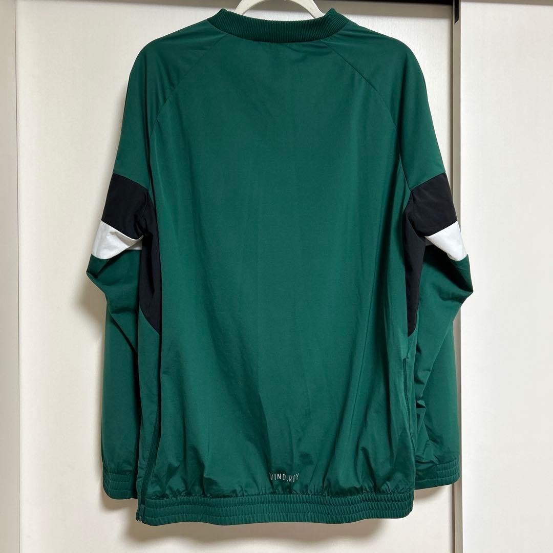 【美品】アディダス　adidas グリーン ジャケット メンズXL