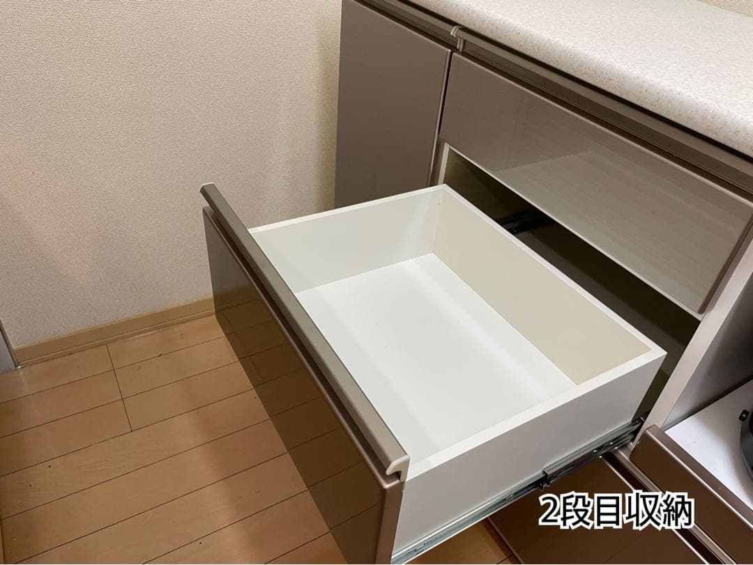 ニトリ キッチンカウンター アルミナ2 120CT