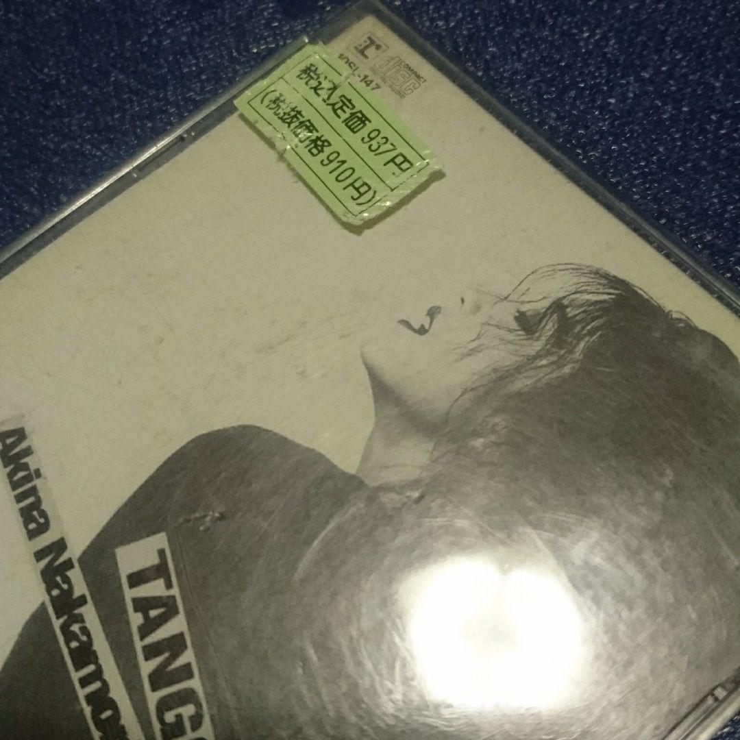 中森明菜 タンゴノアール tango noir 8センチ シングル 8cm CD