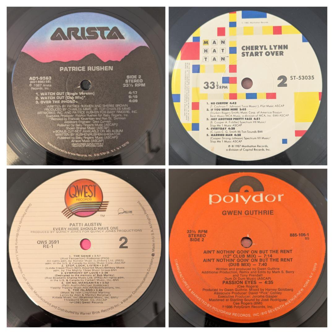 【レコードまとめ売り】洋楽レコード4枚セット