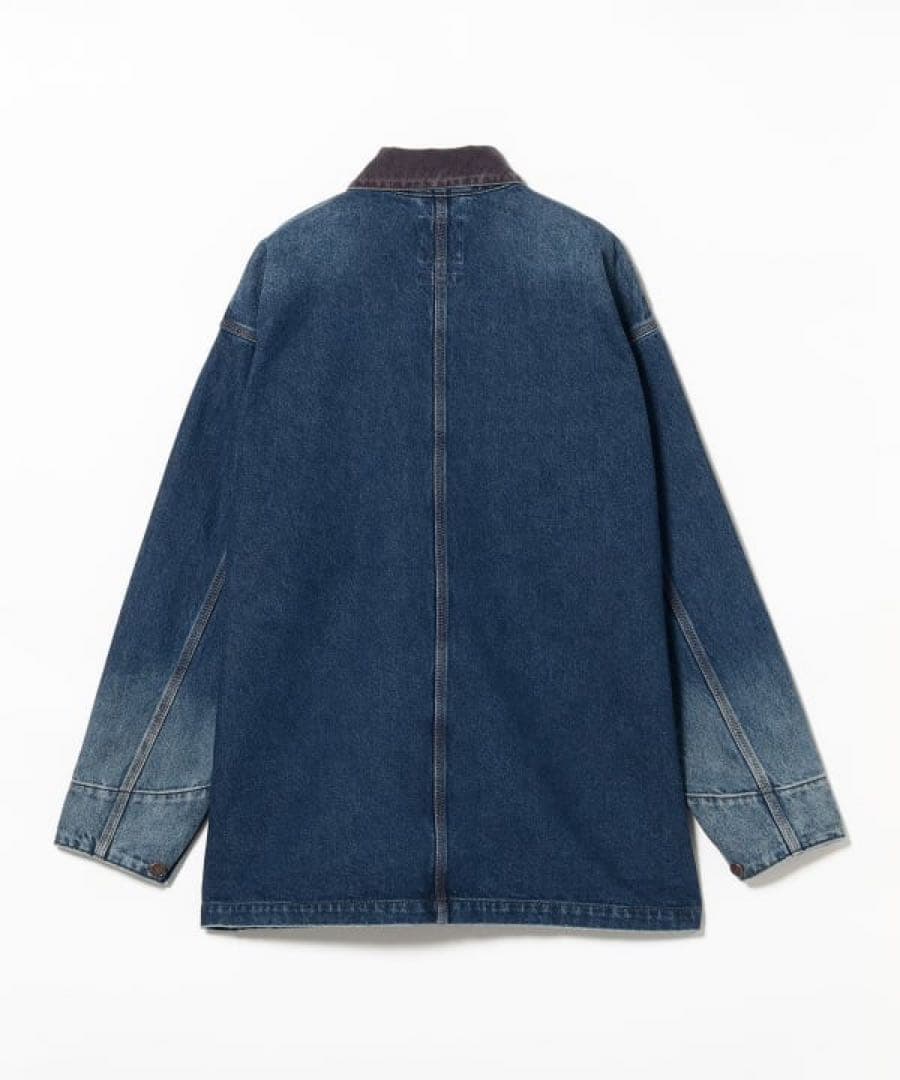 BEAMS ルーズデニムカバーオールジャケット