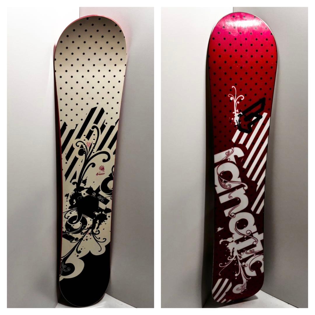 【レディース】FANATIC 142cm バートン LEXA ブーツ付3点セット